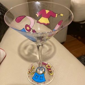 martini glass designed Shop 'til U drop